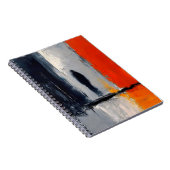 Carnet Solitude – Figure Abstrait dans le Silence Urbain (Côté Droit)