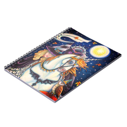 CARNET SOMMEIL, SANS TÊTE GOTHIQUE, UNICORN, OWL (Côté gauche)