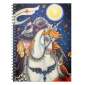 CARNET SOMMEIL, SANS TÊTE GOTHIQUE, UNICORN, OWL (Devant)