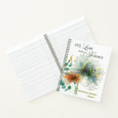 Carnet Son Amour Endure Pour Toute Écriture Blanche (Intérieur)