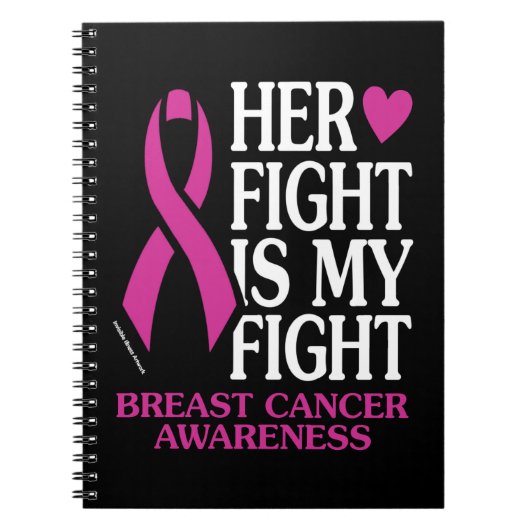 Carnet Son combat...Cancer du sein (Devant)