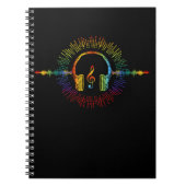 Carnet Son Engineer Audio Wave Audio Engineer Musique (Devant)