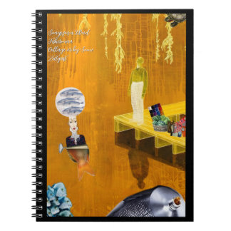 Carnet Songs for a Blind Fisherman Collage Notebook