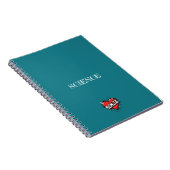 Carnet Sonja Heart Turquoise (Côté Droit)