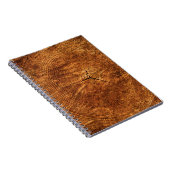 Carnet Sonnerie annuelle texture du bois (Côté Droit)