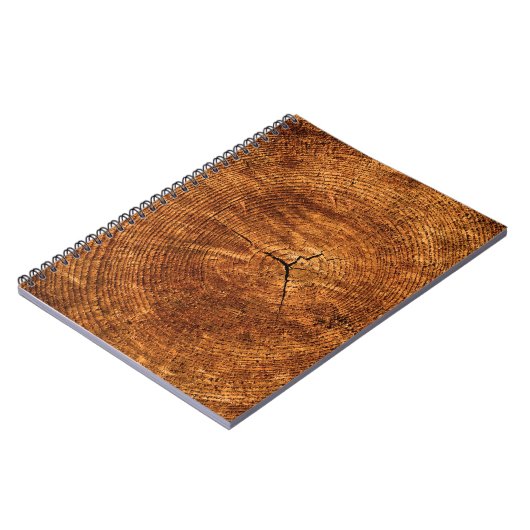 Carnet Sonnerie annuelle texture du bois (Côté gauche)