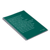 Carnet Sonnet 116Laissez-moi ne pas parler du mariage des (Côté Droit)