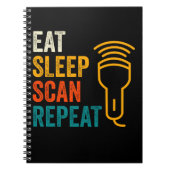 Carnet Sonographe Sonographie Scan (Devant)