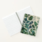 Carnet Sophistication verdoyante - Feuilles tropicaux (Intérieur)