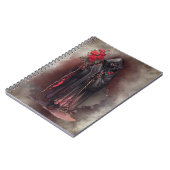 Carnet sorcellerie | Sorcière foncée foncée foncée brilla (Côté gauche)