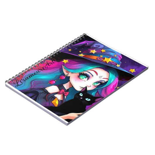 Carnet Sorcière à crémaillère (Côté gauche)