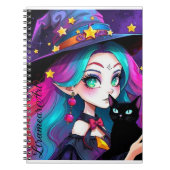 Carnet Sorcière à crémaillère (Devant)