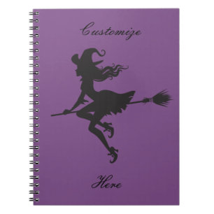 Carnet Sorcière Broom Halloween Thunder_Cove