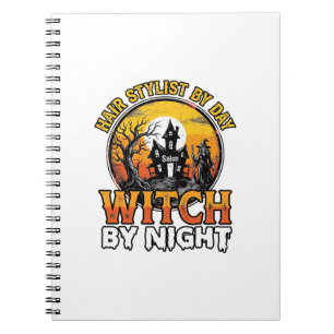 Carnet Sorcière Coiffeuse De Nuit Vintage Halloween Desi