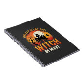 Carnet Sorcière Coiffeuse Halloween Design Vintage_1 (Côté Droit)