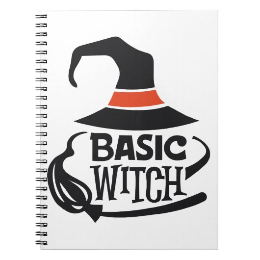 Carnet Sorcière de base - Halloween (Devant)