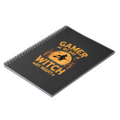 Carnet Sorcière de jeu Halloween Conception de jeu (Côté gauche)