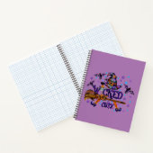 Carnet Sorcière de l'Halloween mignonne (Intérieur)