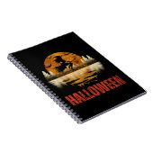 CARNET SORCIÈRE DE NUIT D'HALLOWEEN (Côté Droit)