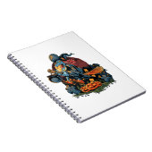 Carnet sorcière d'Halloween (Côté Droit)