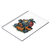 Carnet sorcière d'Halloween (Côté gauche)