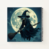 Carnet Sorcière d'Halloween (Dos)