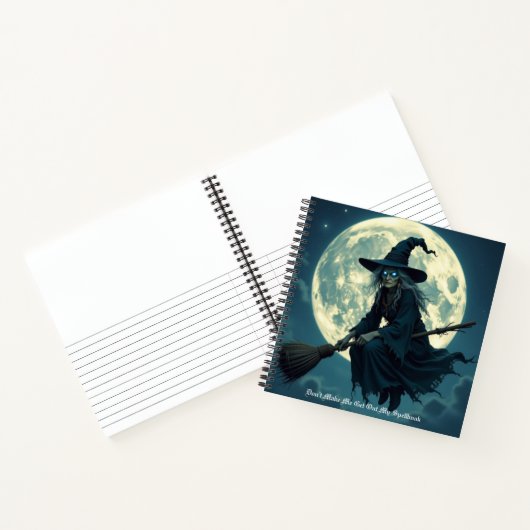 Carnet Sorcière d'Halloween (Intérieur)
