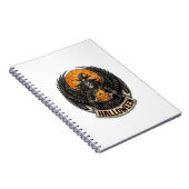 Carnet Sorcière d'Halloween gothique vintage (Côté Droit)
