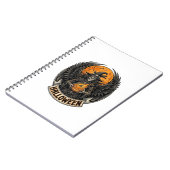 Carnet Sorcière d'Halloween gothique vintage (Côté gauche)