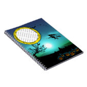 Carnet Sorcière d'Halloween, Jack o'Lanterns, Cadre photo (Côté Droit)