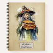 Carnet Sorcière drôle (Devant)