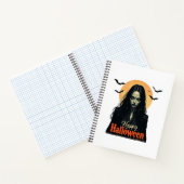 Carnet Sorcière gothique d'Halloween (Intérieur)