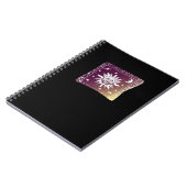 Carnet Sorcière gothique Whimsigothique de la lune de cou (Côté gauche)