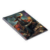 Carnet Sorcière magique noire (Côté Droit)