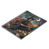 Carnet Sorcière magique noire (Côté gauche)