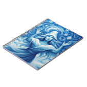 Carnet SorcièreBleueHiver (Côté gauche)