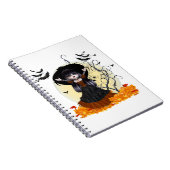 CARNET SORCIÈRES HEUREUSES DE HALLOWEEN (Côté Droit)