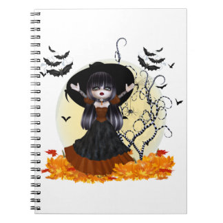 CARNET SORCIÈRES HEUREUSES DE HALLOWEEN