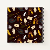 Carnet Sorcières, sorciers et Motif magique (Dos)