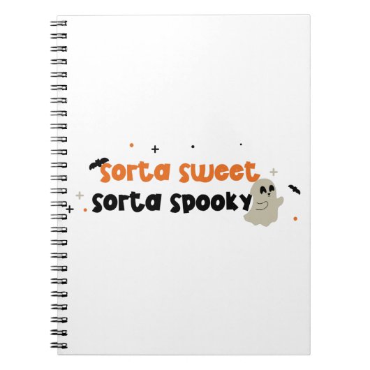 Carnet Sorta Sweet Sorta Éffrayant (Devant)