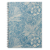 Carnet Soucis bleus (par William Morris) (Devant)