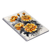 Carnet Soucis - Fleurs à l'aquarelle (Côté Droit)