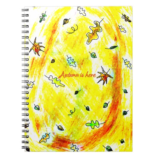 Carnet Souffle d'automne (Collection de la cabane dans l' (Devant)