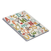 Carnet Soupe Alphabet (Côté Droit)