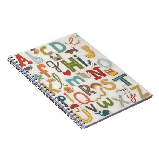 Carnet Soupe Alphabet (Côté Droit)