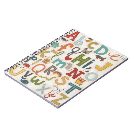 Carnet Soupe Alphabet (Côté gauche)