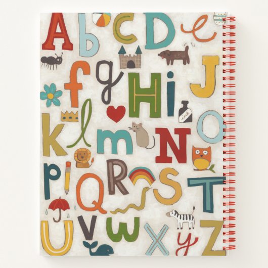 Carnet Soupe Alphabet (Dos)