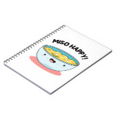 Carnet Soupe drôle pun miso heureux (Côté gauche)