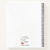 Carnet "Soupe - ma nourriture préférée" Bloc-notes Recett (Dos)