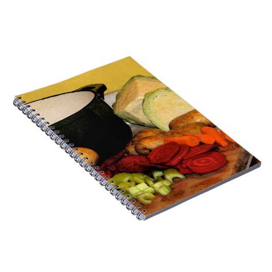 Carnet Soupe végétale (Côté Droit)